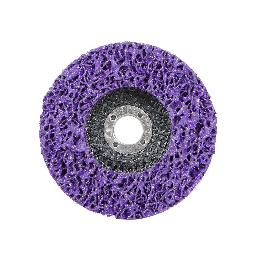 10 Pack 4 In x 5/8 In Purple Strip Discs Stripping Wheel Fits For Angle Grinders