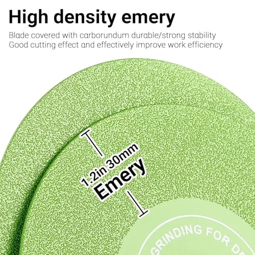 LOZLINPCS 4.5″(115 * 22.23mm) Diamond Grinding & Cutting Discs – Flat Angle 10