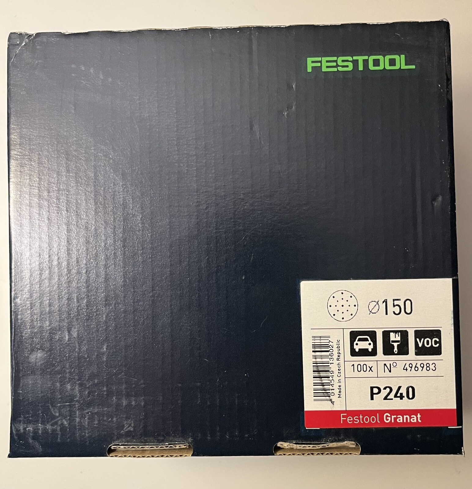 Festool 496983 P240 Grit, Granat Abrasives, Pack of 100
