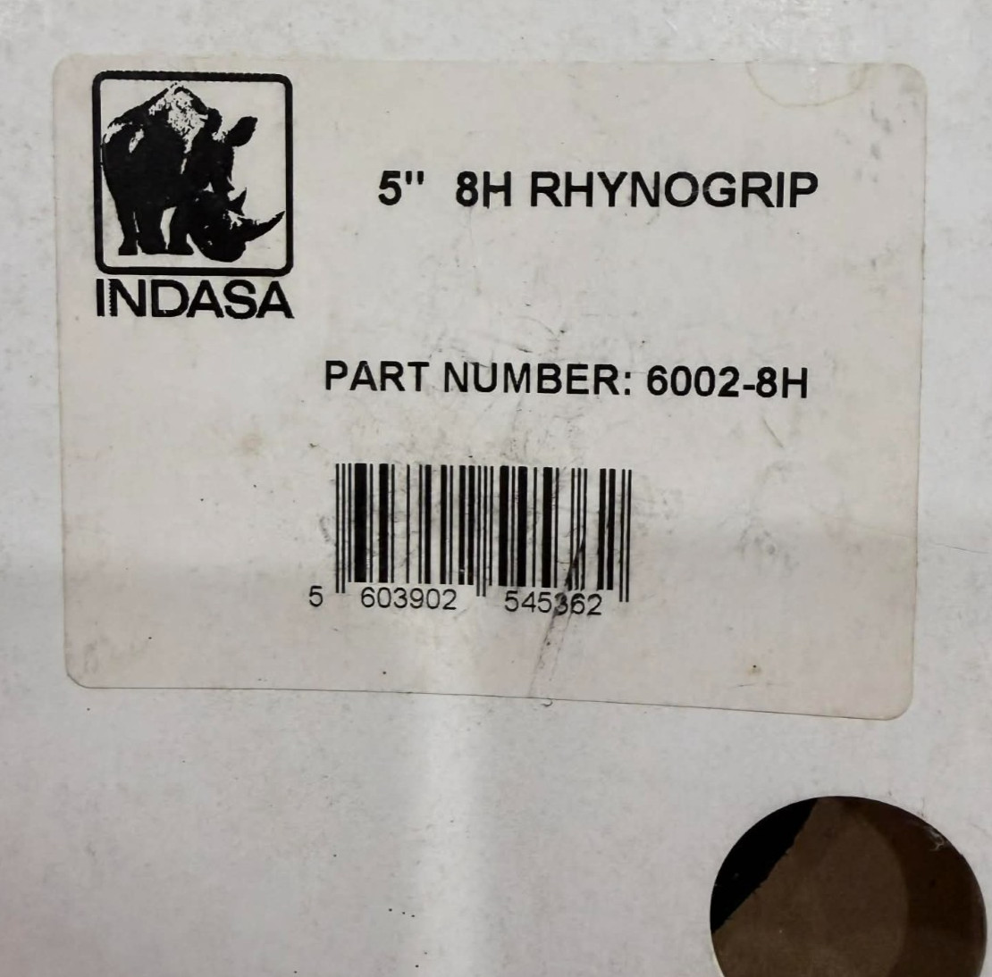 BLOW OUT! Indasa 5″ Back Up Pad #6002-8H – For Use with 8 Vacuum Hole H &L Discs