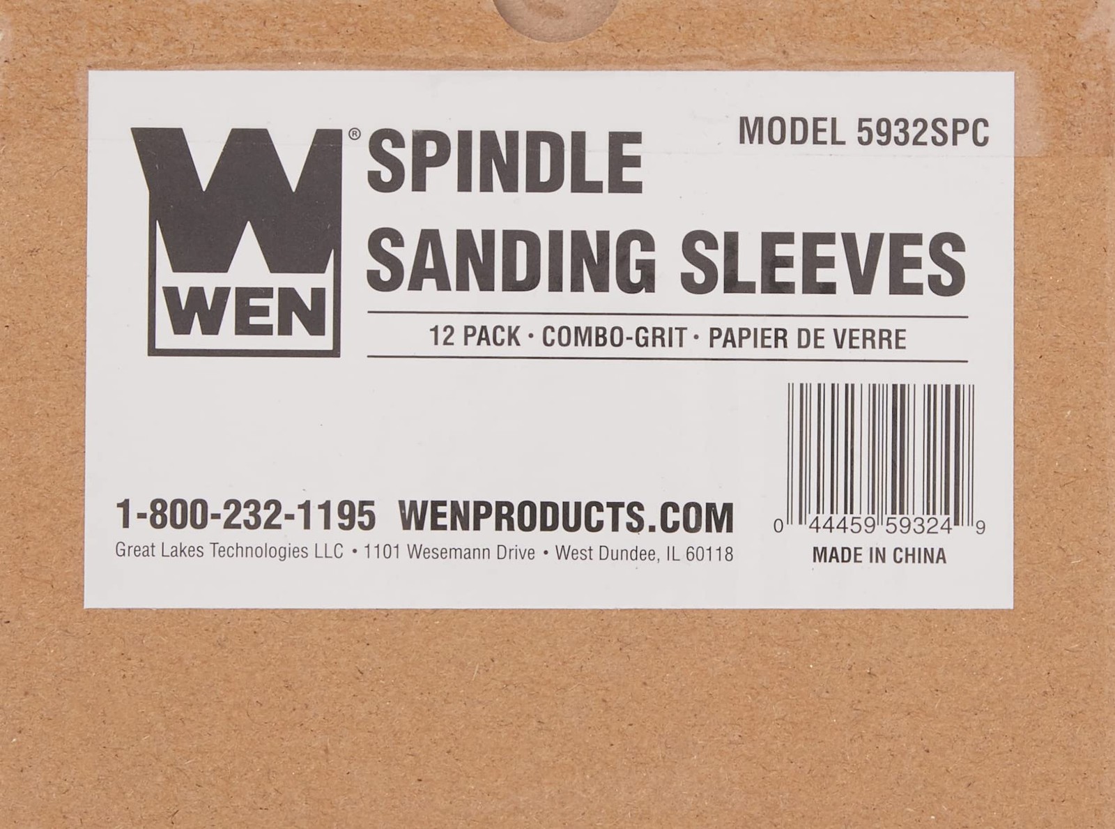 WEN 5932SPC Replacement Spindle Sanding Sleeves, Assorted Sandpaper Grits,…
