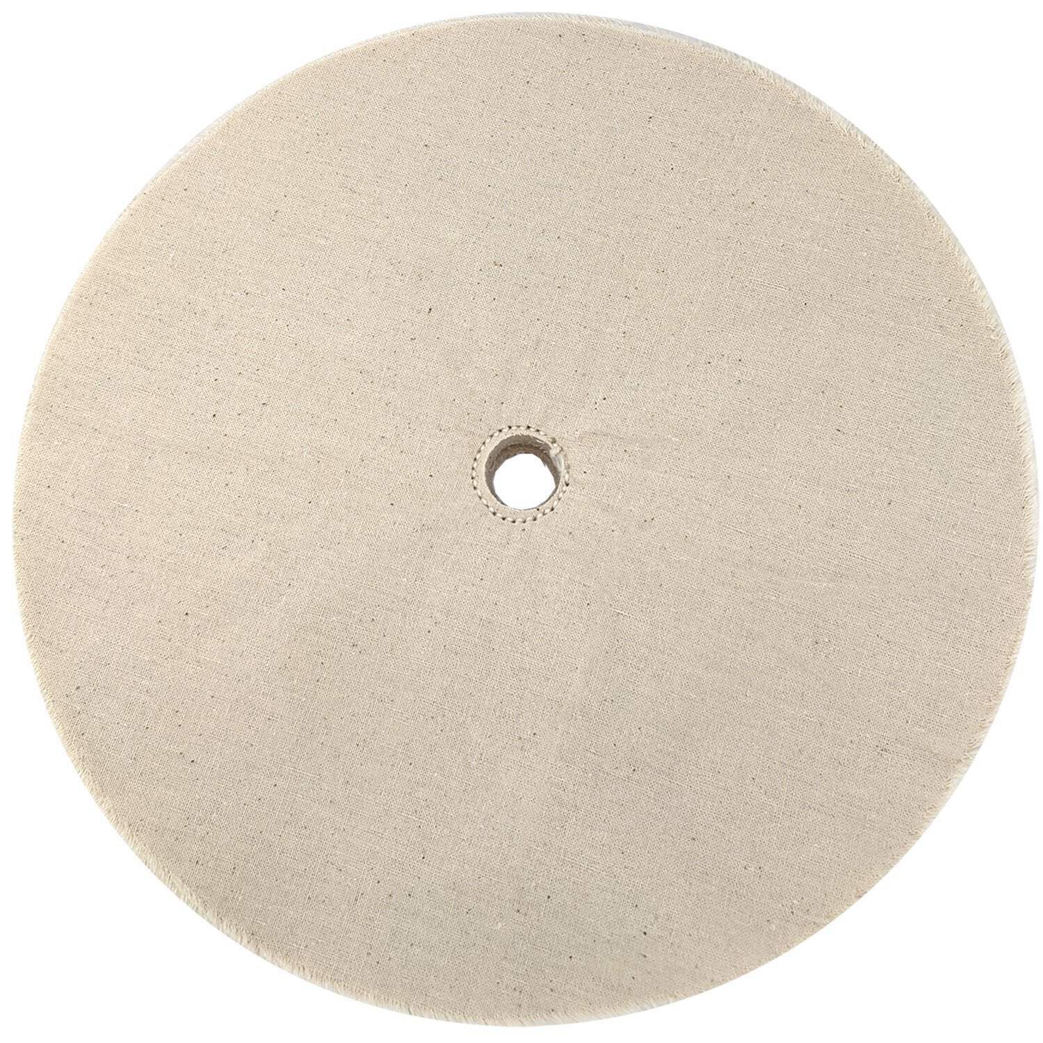 10 Inch Cotton Buffing Wheels 40/80 Ply Buff Pads for Metal Plastic Polishing