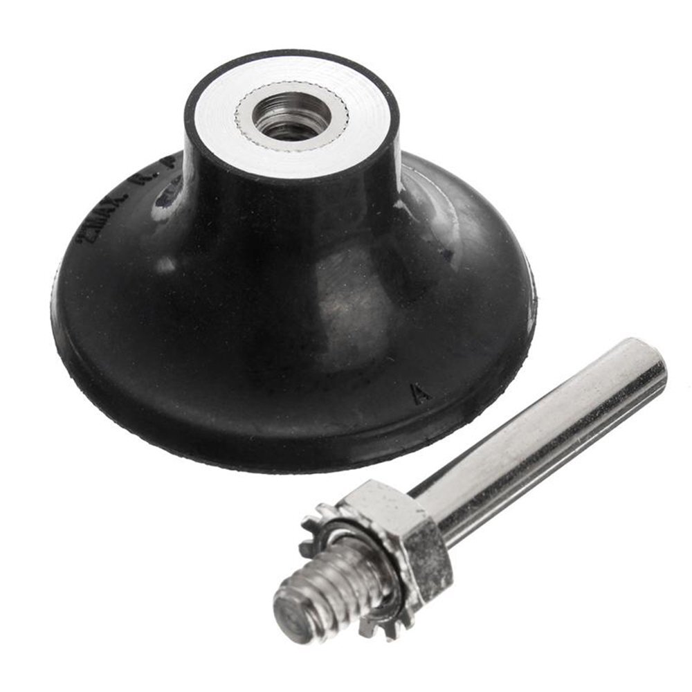 2PCS 2 inch Sanding Disc Holder Mandrel 1/4″ Shank Roll Lock Rotary Pad Holder