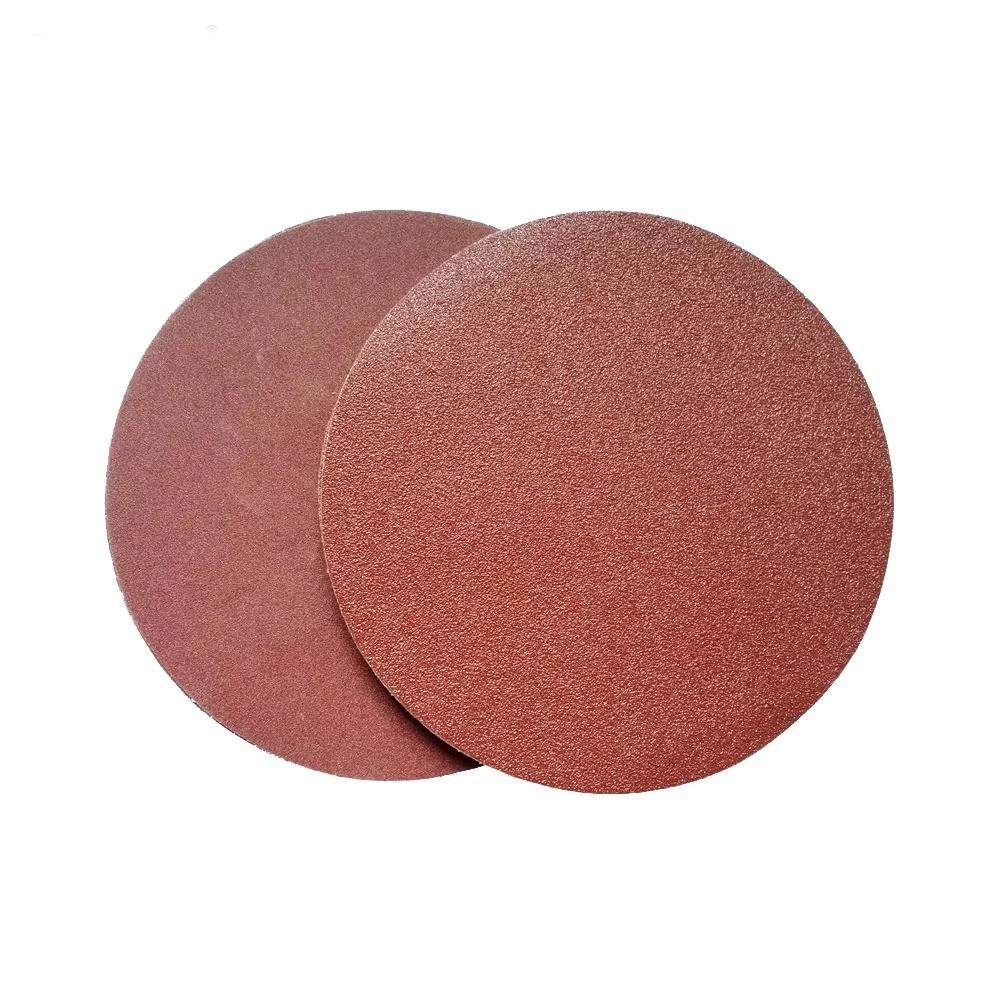 10 Pieces 12″ 300mm A/O Sanding Discs Hook & Loop Wall Grinding Abrasive Paper