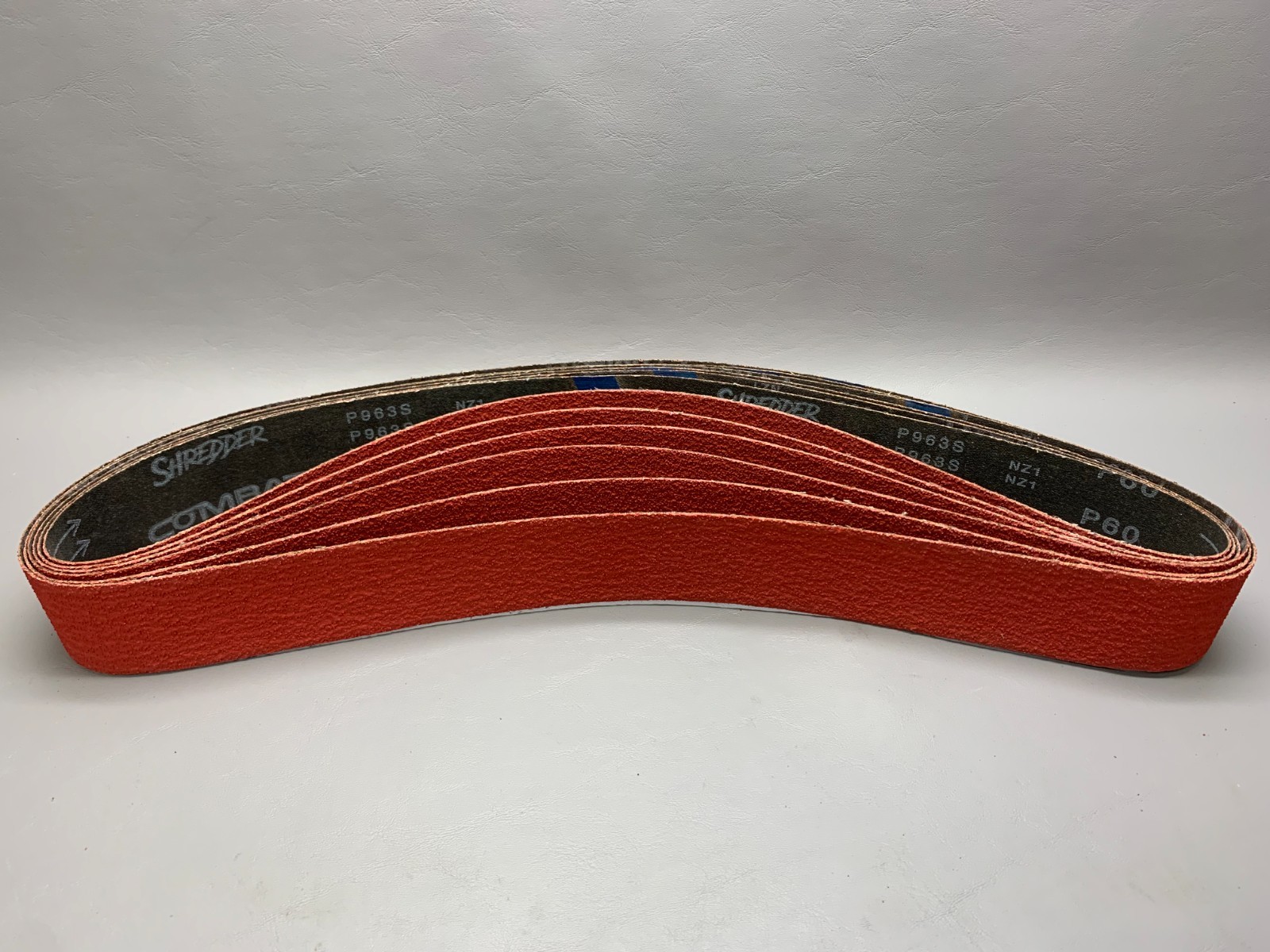 2″ x 42″ Ceramic Grinding Belts for Stock Removal 60 Grit P60 6 PACK P963S