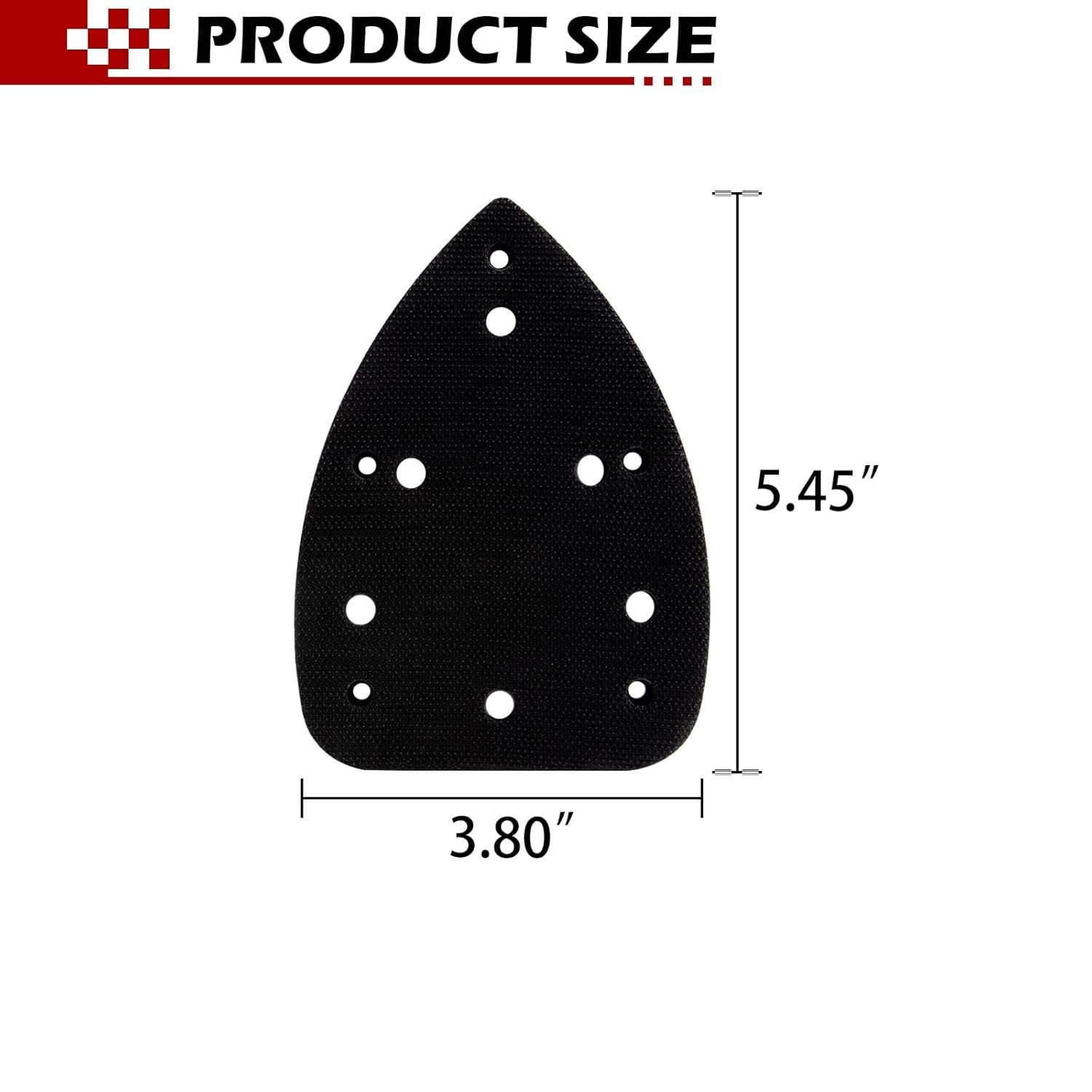039065005001 4 Pack Replacement Sanding Pad for Ryobi Corner Cat Sander,…
