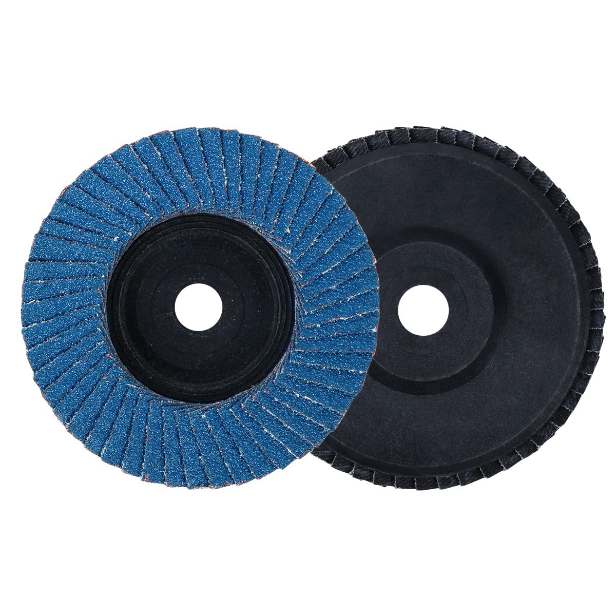 10PCS 3 inch Blue ZA Flap Disc 40 Grit Coarse Grade 75mm Sanding Grinding Wheels