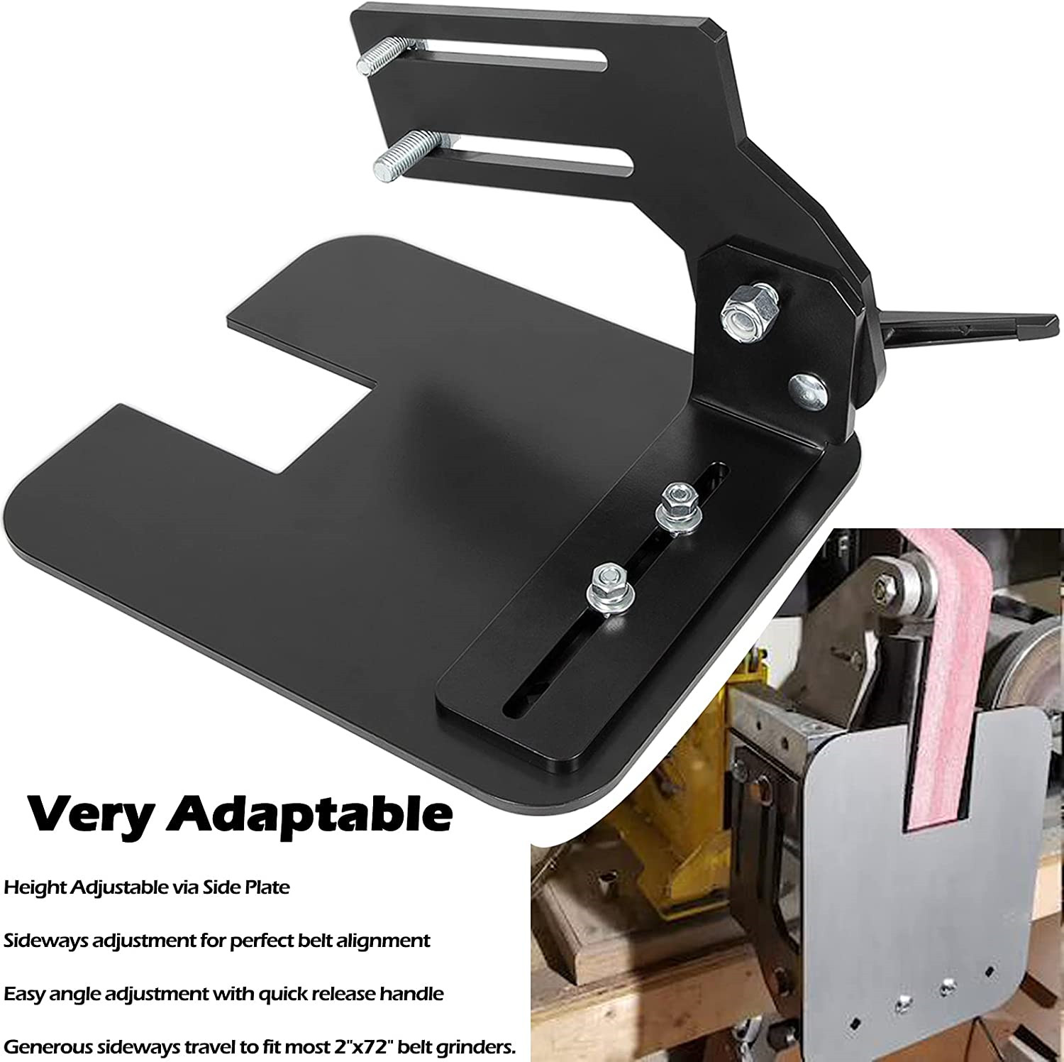 Belt Grinder Tilt Table For Most Popular OBM & 2×72″ Knife Grinders Knife Bevel