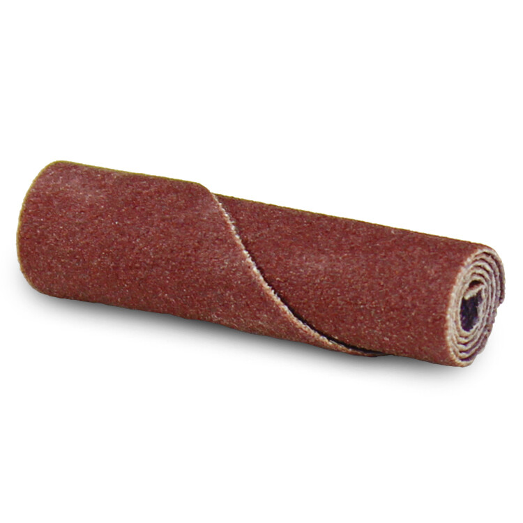 1/4″ x 1-1/2″ x 1/8″ Aluminum Oxide Abrasive Cartridge Roll, Straight – 50 Pack