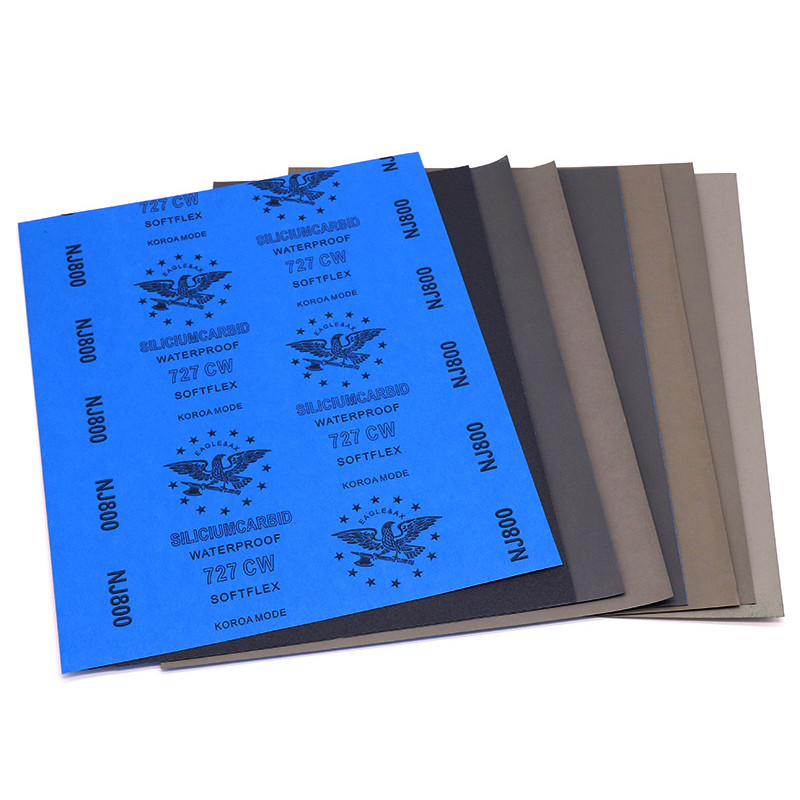 9” x 11” 80-10000 Grit Wet Dry Sandpaper Sanding Paper Sheets Auto Metal Wood