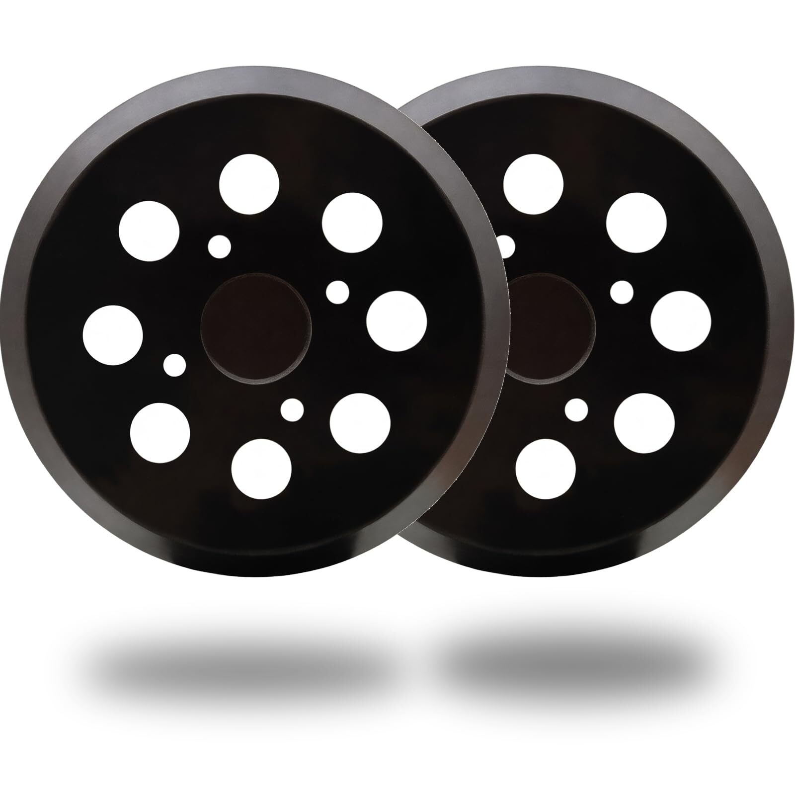 2 Pack 5 Inch 8 Hole Hook-and-Loop Sanding Pad For SKIL Random Orbital Sanders