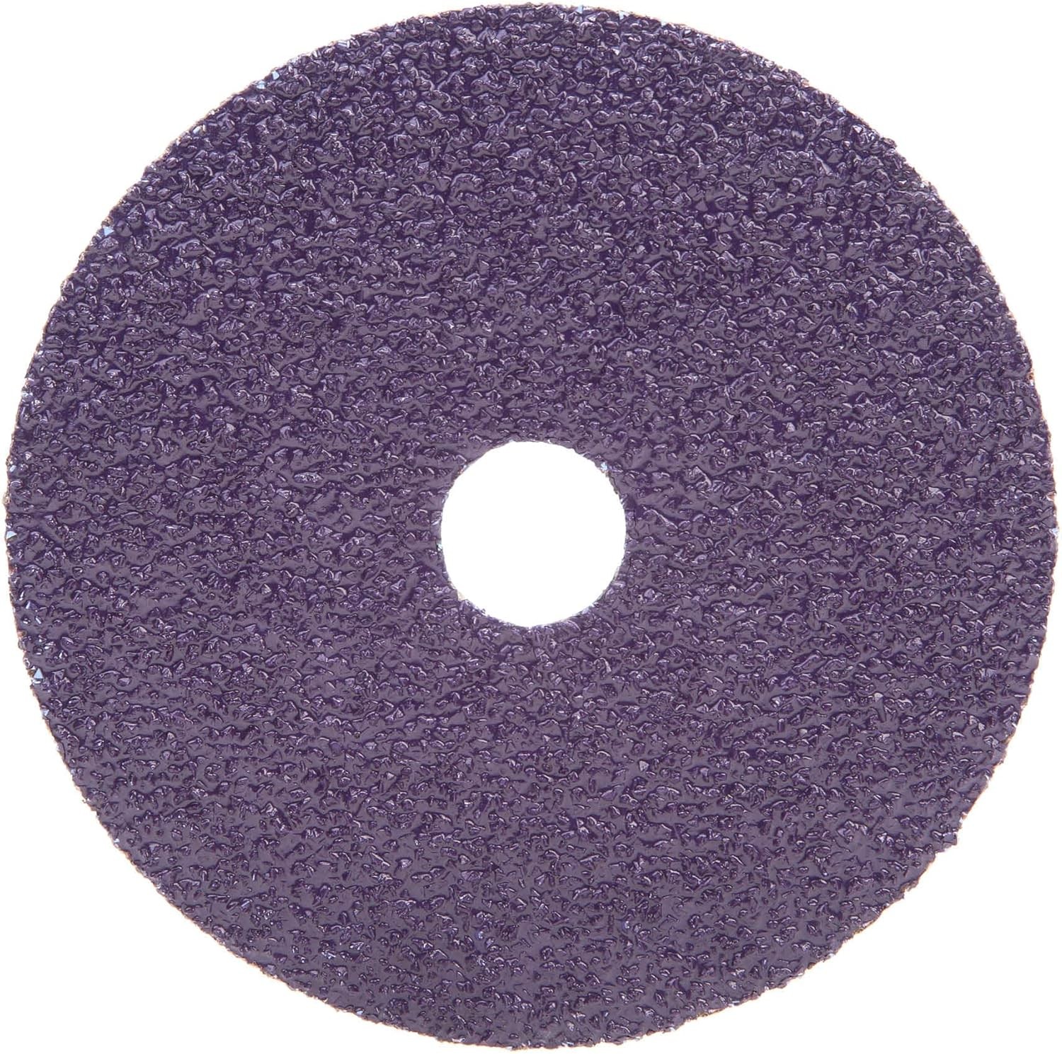 5PCS Abrasive Fibre Disc 5 Inch 7/8 Inch 36 Grit Fast Cutting Long Lasting Tools