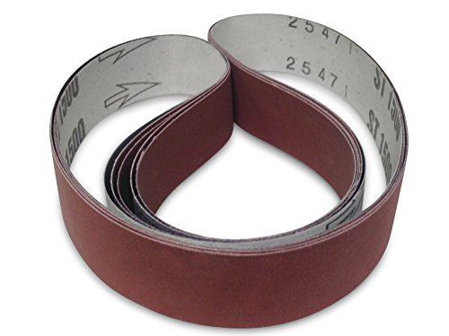 1 X 42 Inch Knife Sharpening Sanding Belts – Ultra Fine Grits – 4 Pack Assortmen