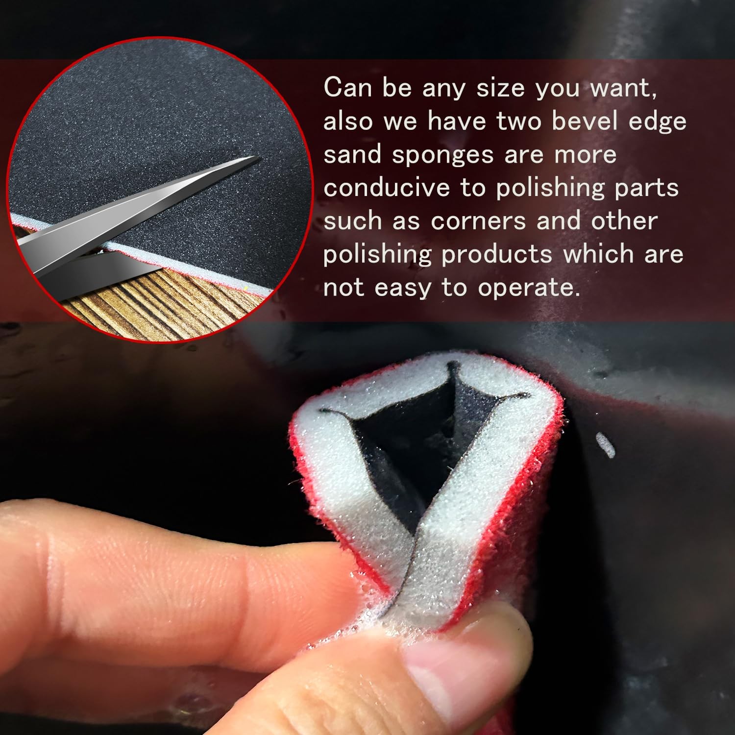 20PCS 3 x 4 Inch 800 Grit Sanding Sponge Ultra Fine Sanding Sponges Pads Soft…