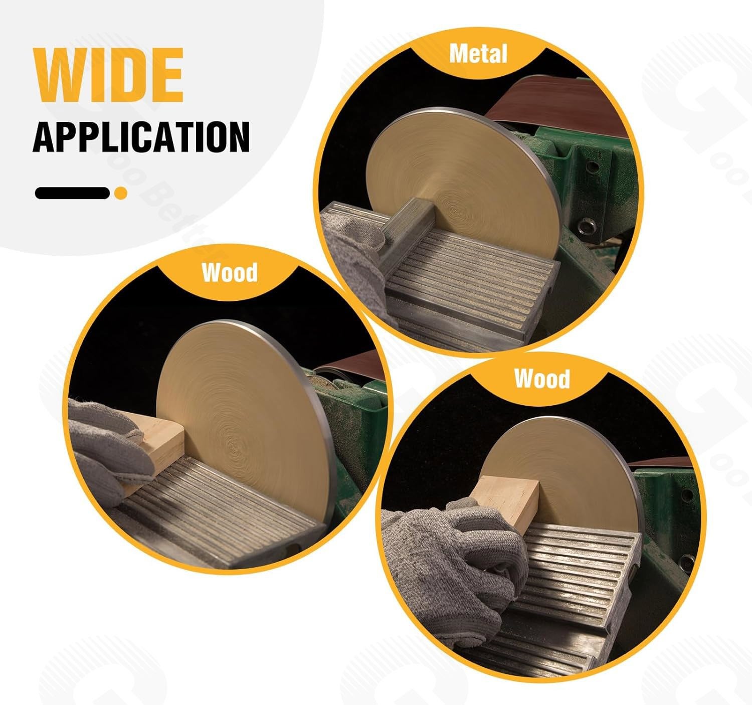 6 in 600 Grit PSA Sanding Disc Sticky Back Sandpaper 100 Roll Adhesive DA Sander