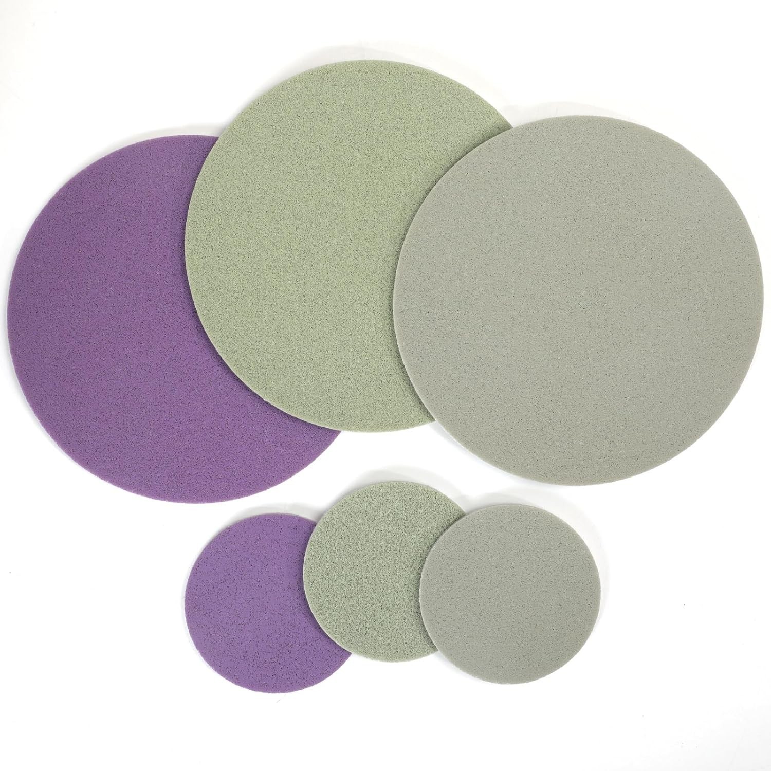 3Pcs High Grit Foam Sanding Discs for Superior Wet/Dry Performance – 6 Inch Size