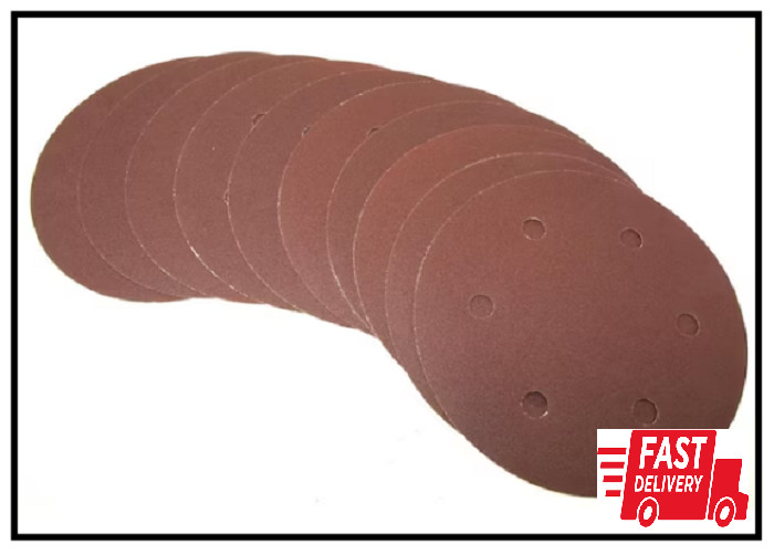 WEN DW240SP Drywall Sander 240-Grit Hook and Loop 9-Inch Sandpaper, 10-Pack