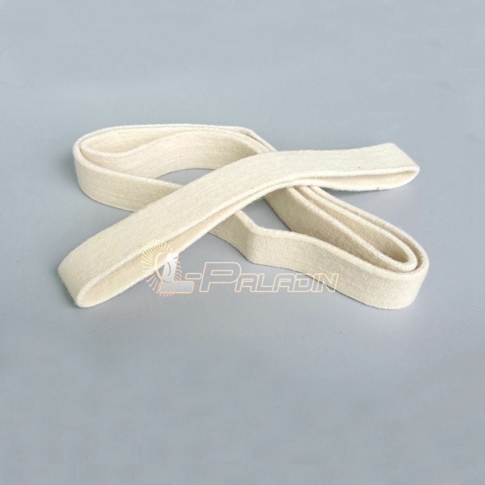 Wool Felt Polishing Belt Stainless Steel Pipe Sanding Belts 3 pieces 40*740mm