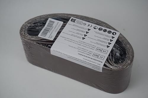 3×21 3 x 21 Inch Sanding Belt Pack 3-Inch x 21-Inch,12 Pcs(4 Each of 80 120 1…