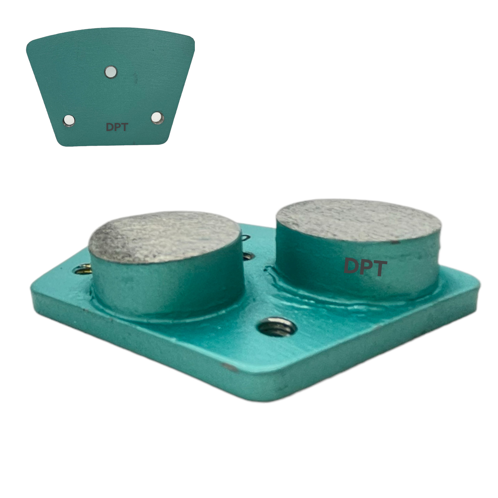 18Pk Trapezoidal Grinding Discs for Concrete Floor Grinder 120 Grit Medium Bond