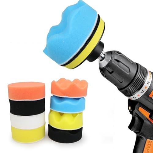26 Pcs Car Foam Polishing Buffing Kit, 3 Inch Polishing Pad, Buffing Pads,