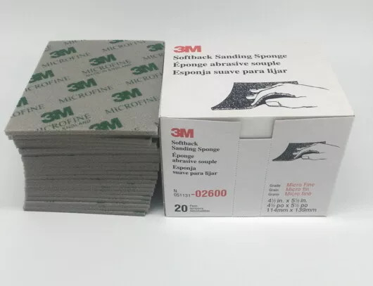 For 3M Softback Sanding Sponge 114MM*139MM- 20 Count/BOX 02600/02601/02602/02604