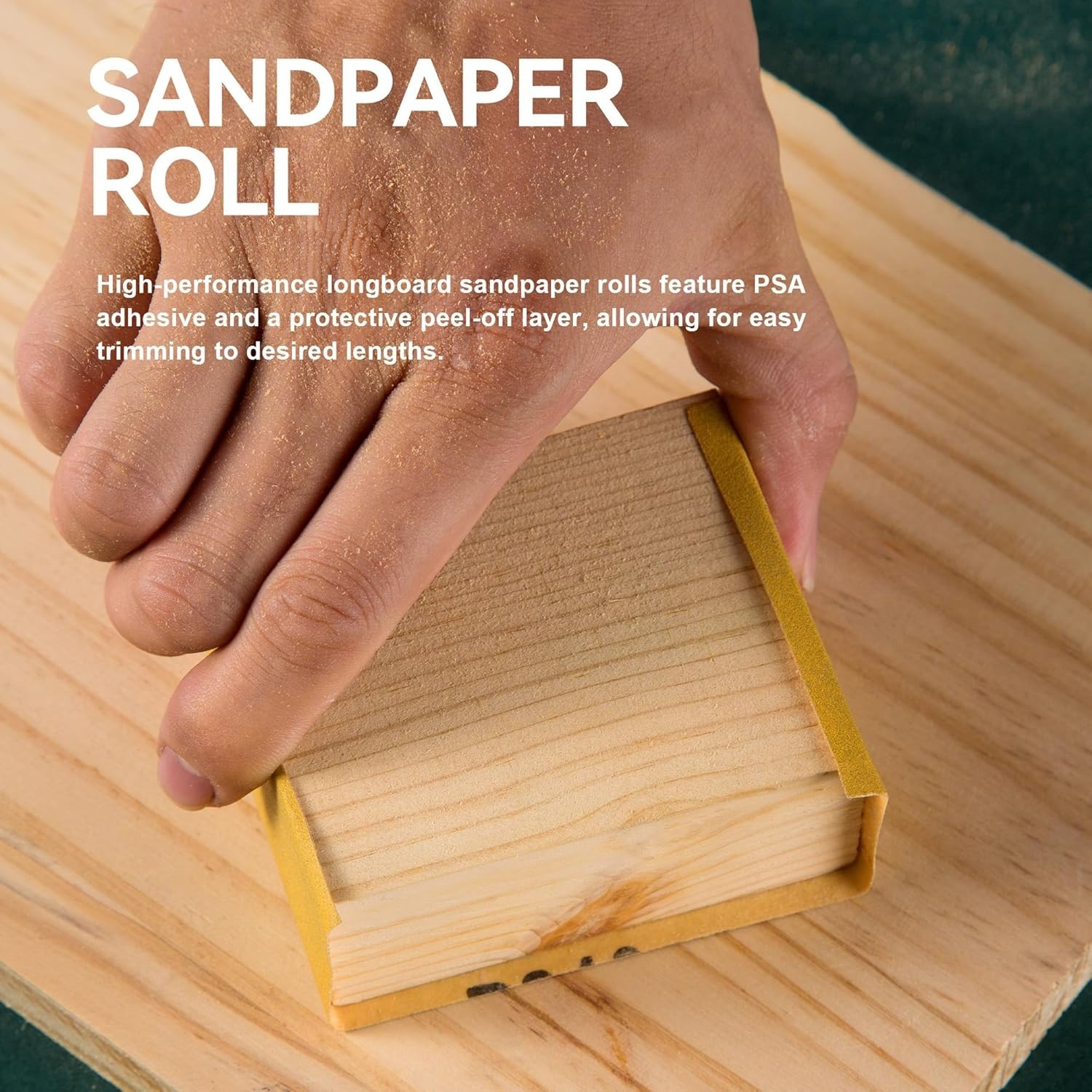 PSA Sandpaper Roll Self Adhesive Stickyback PSA Sandpaper 800-Grit Sandpaper …
