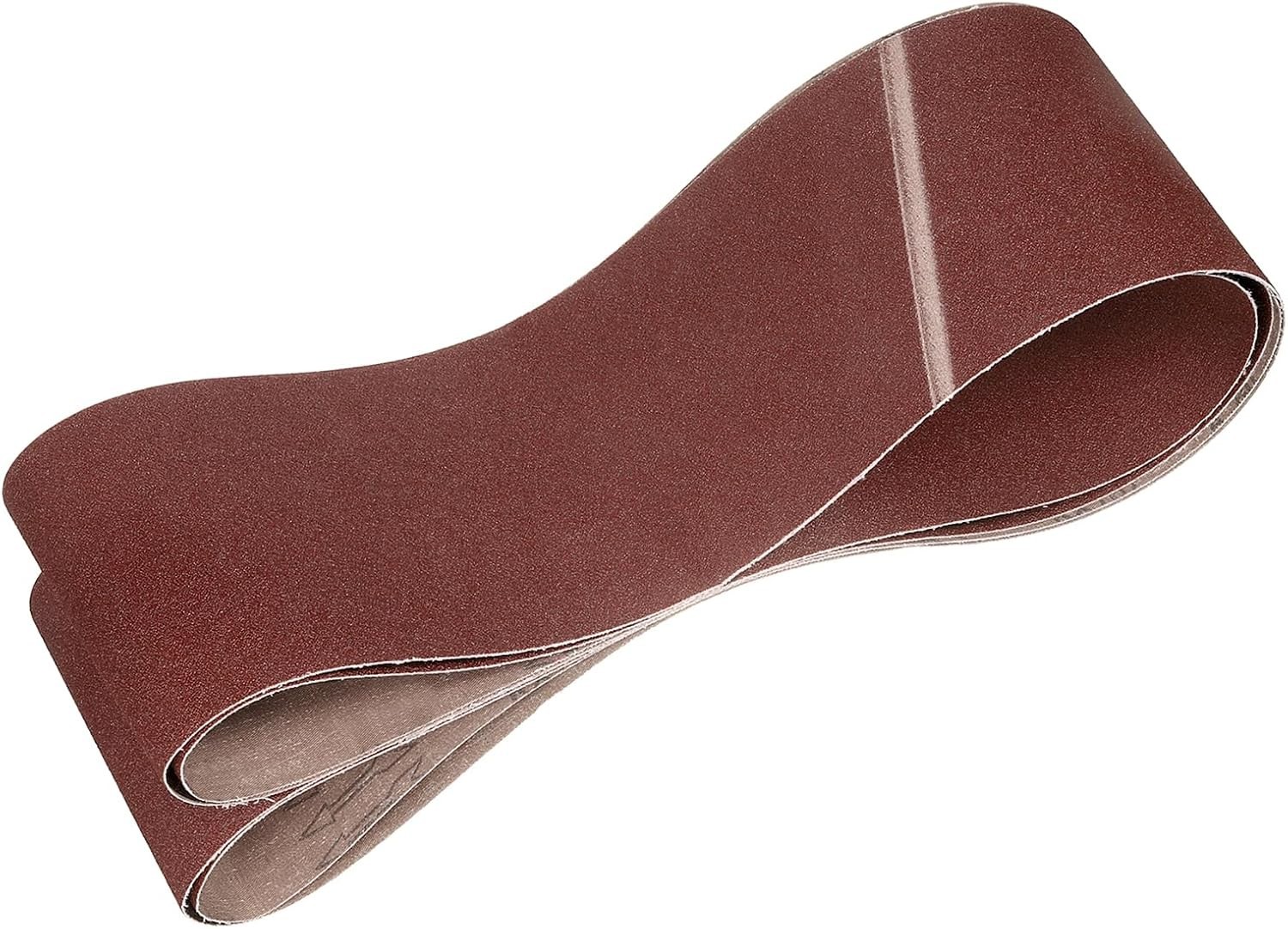 80 Grit Aluminum Oxide Sanding Belts, 6×80 Inch, 2 Pack for Efficient Sharpening