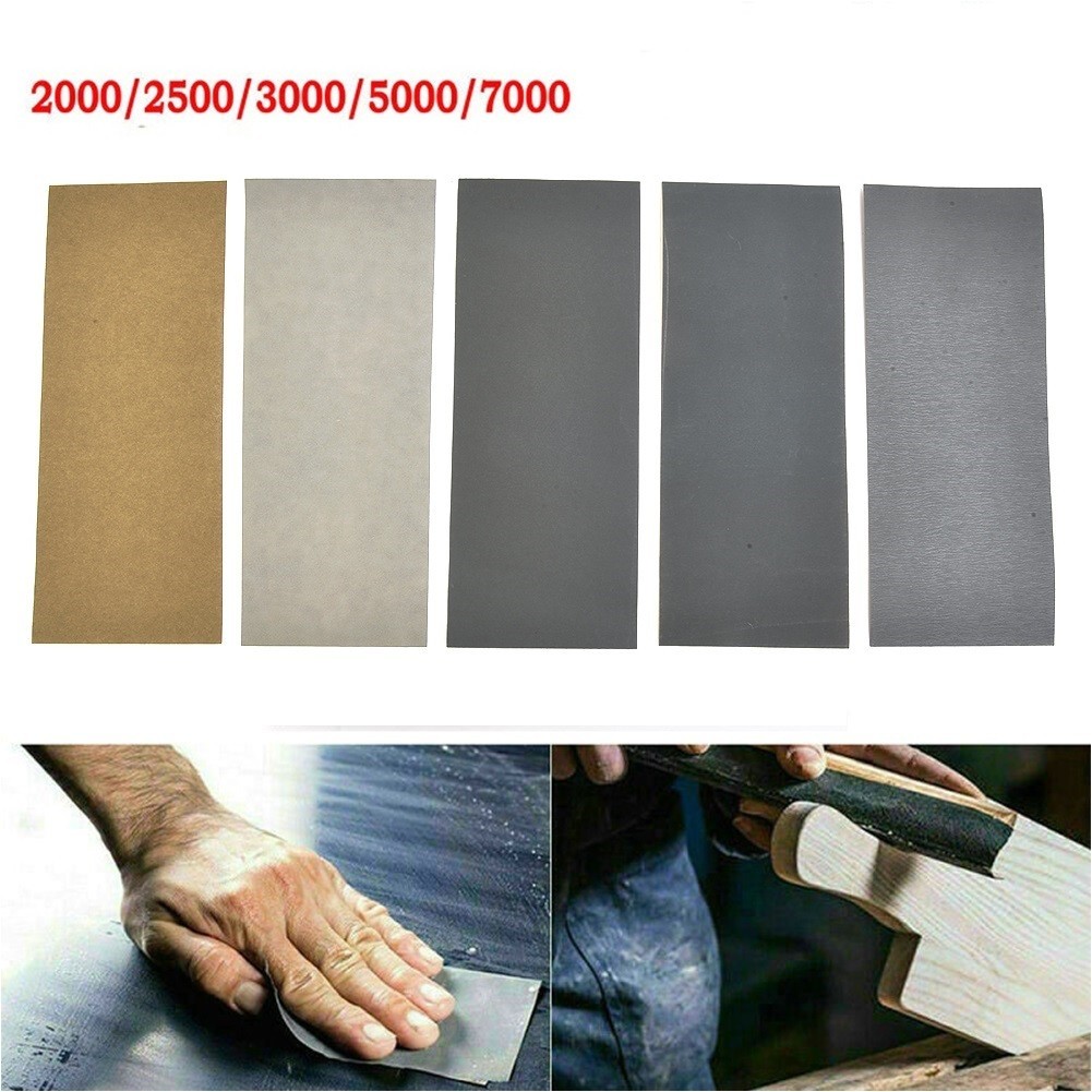Sandpaper Sanding Paper 2000/2500/3000/5000/7000 Grit 230*93mm Abrasive Tool