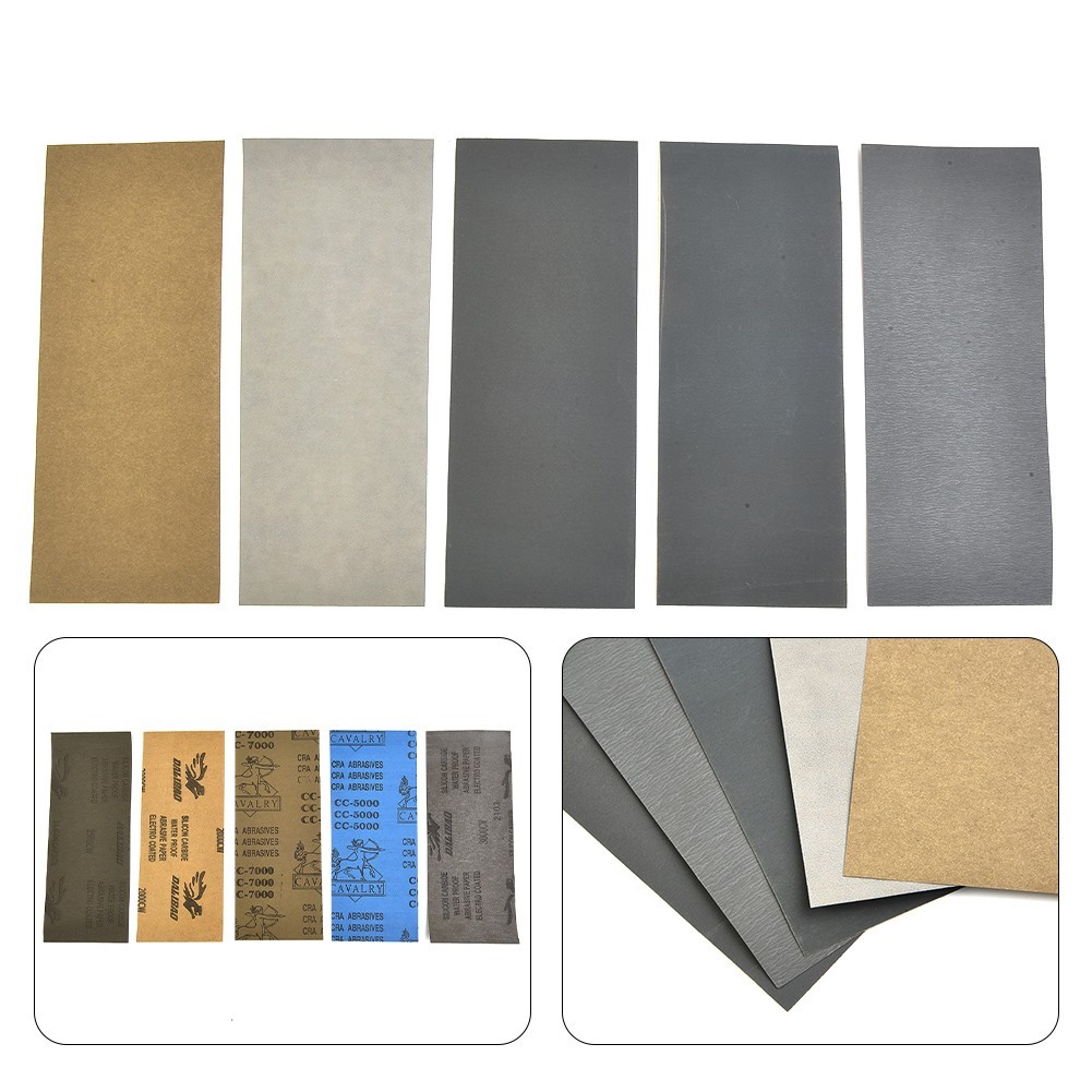 Sandpaper Sanding Paper 2000/2500/3000/5000/7000 Grit 230*93mm Abrasive Tool