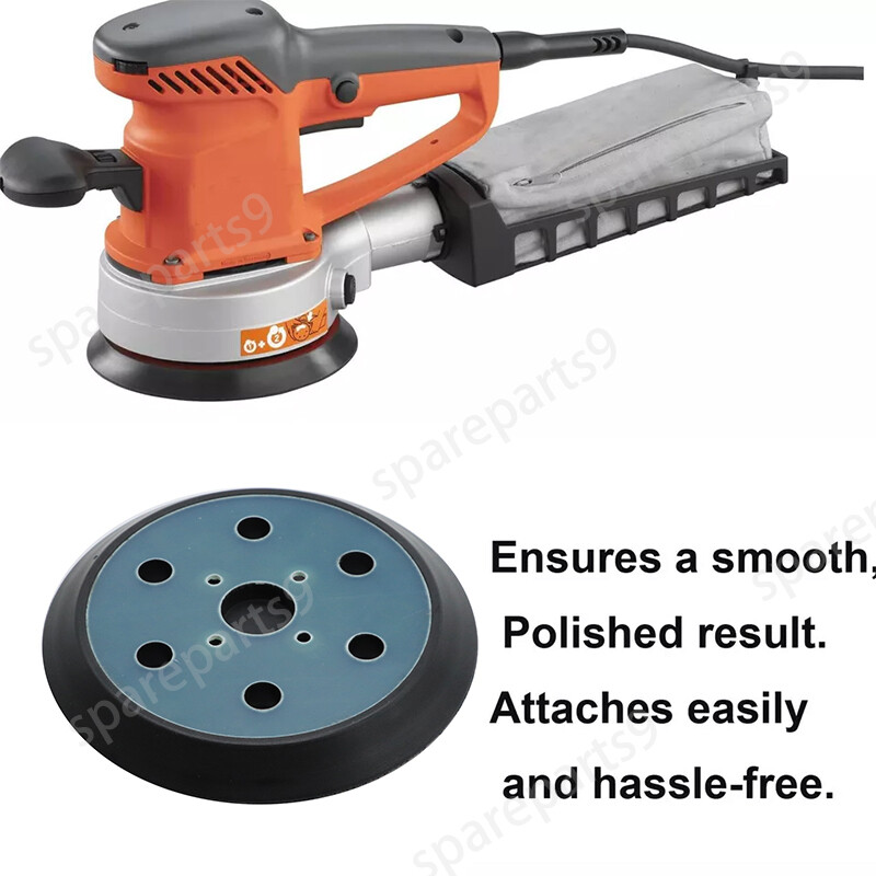 2Pcs 6″ Orbit Sander Backing Pad 305189001 for Ridgid R2611 Hook & Loop Pads New