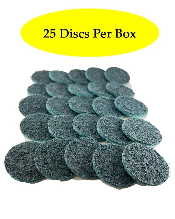 Surface Conditioning Disc 2-Inch Very Fine Blue – Fits 3M Roloc Holders