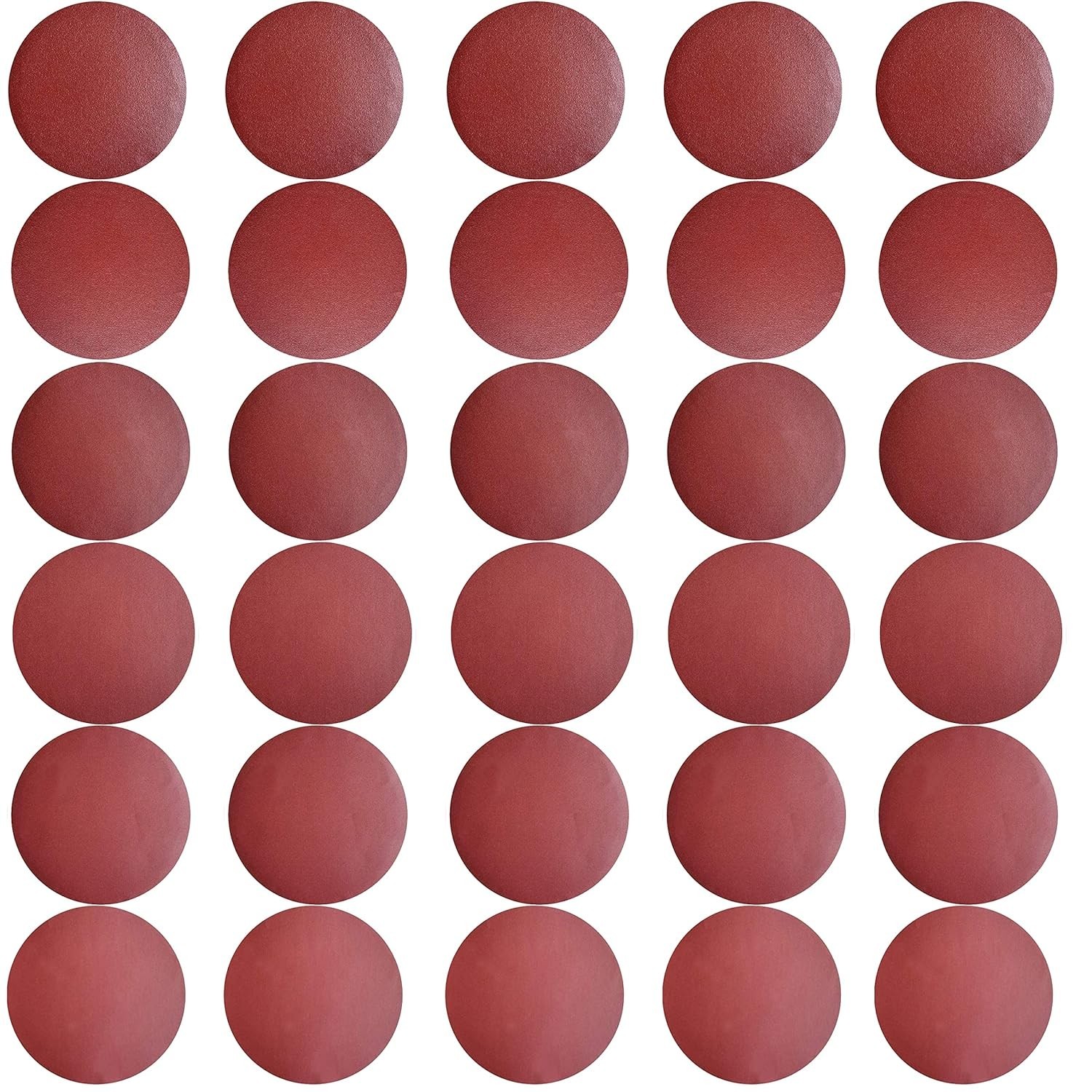 30 PCS 9 Inch PSA Sanding Discs Set 80 100 120 180 240 400 Grit