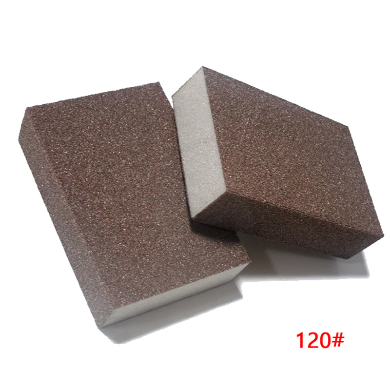 70*100*25mm Foam Sponge Sanding Block Kitchen Clean & Rust Remove Brush 120-400P
