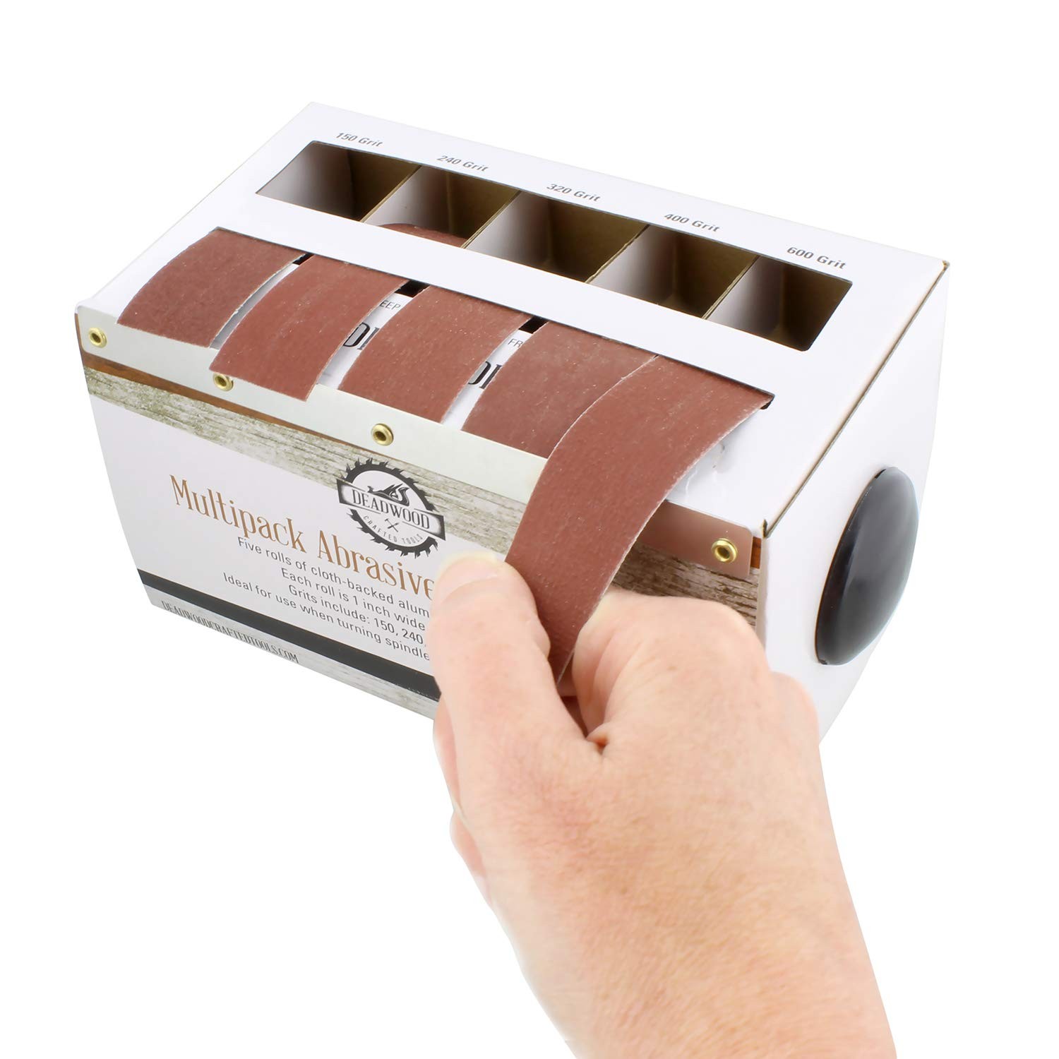 Dct Abrasive Paper 5pc Sand Paper Variety Pack With Dispenser โ€ 150 240 320…