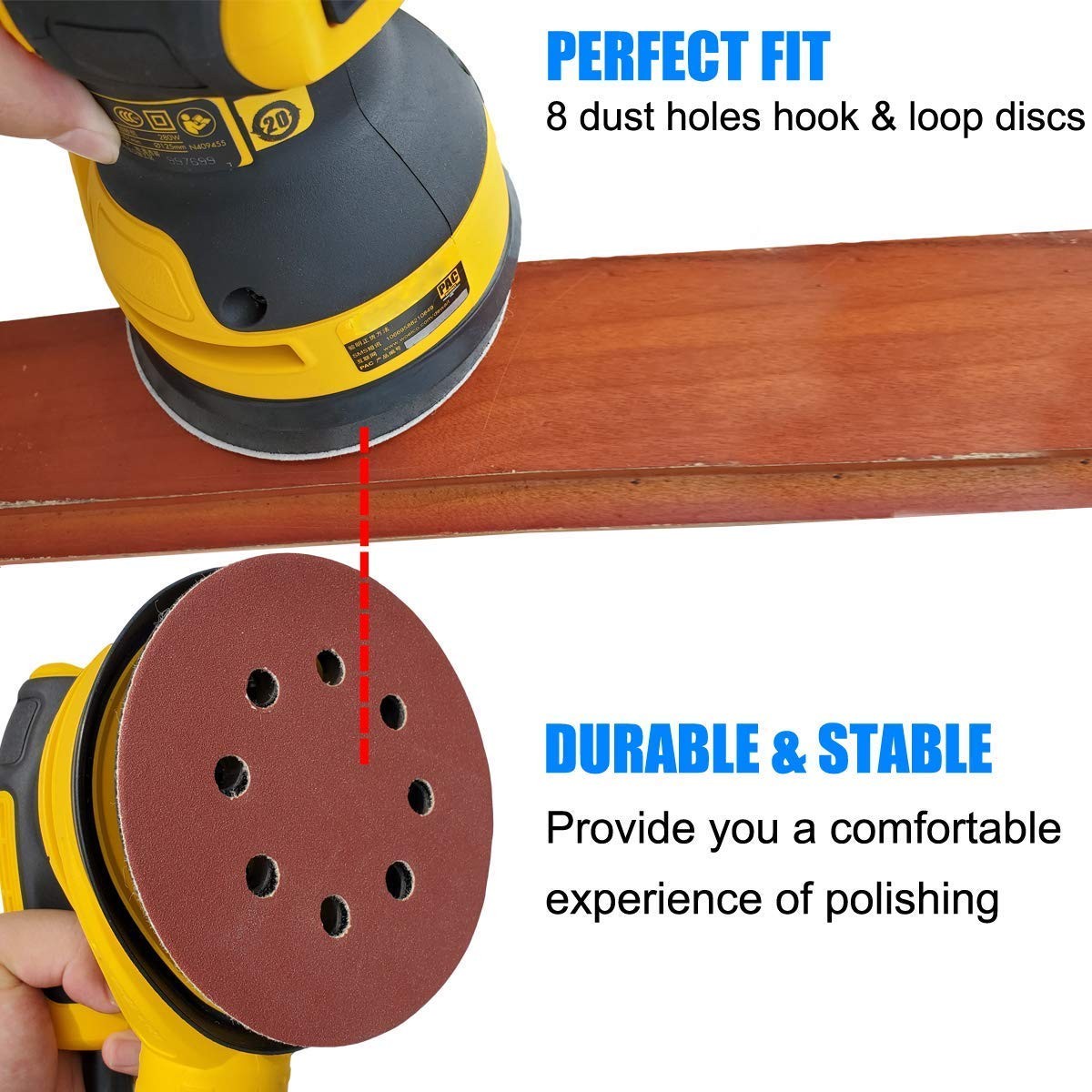 5 Inch Replacement Pad for Dewalt Sanders DW4388,DW423,D26451,D26453 Random…
