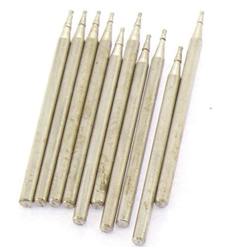 Diamond Grinding Head Bits Spherical 0.8mm Jade Carving Head Diameter:0.8mm