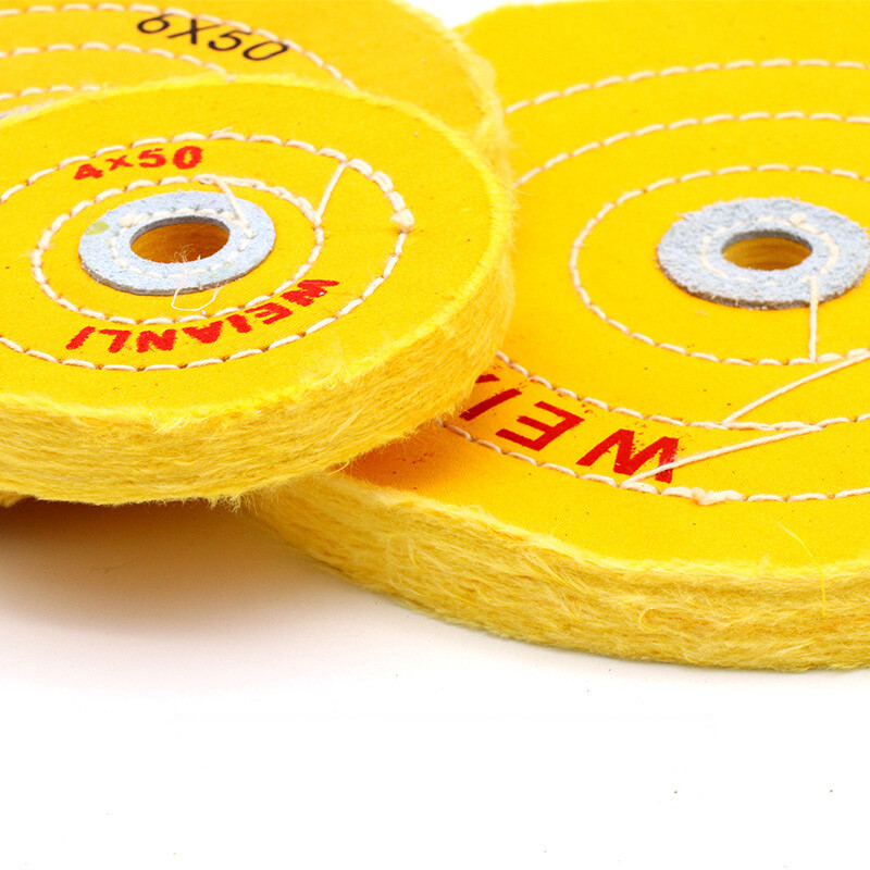 Polishing Buffing Pads Wheel Buffer Pad Drill Kit Grinding Disc Hole Dia 3/16mm