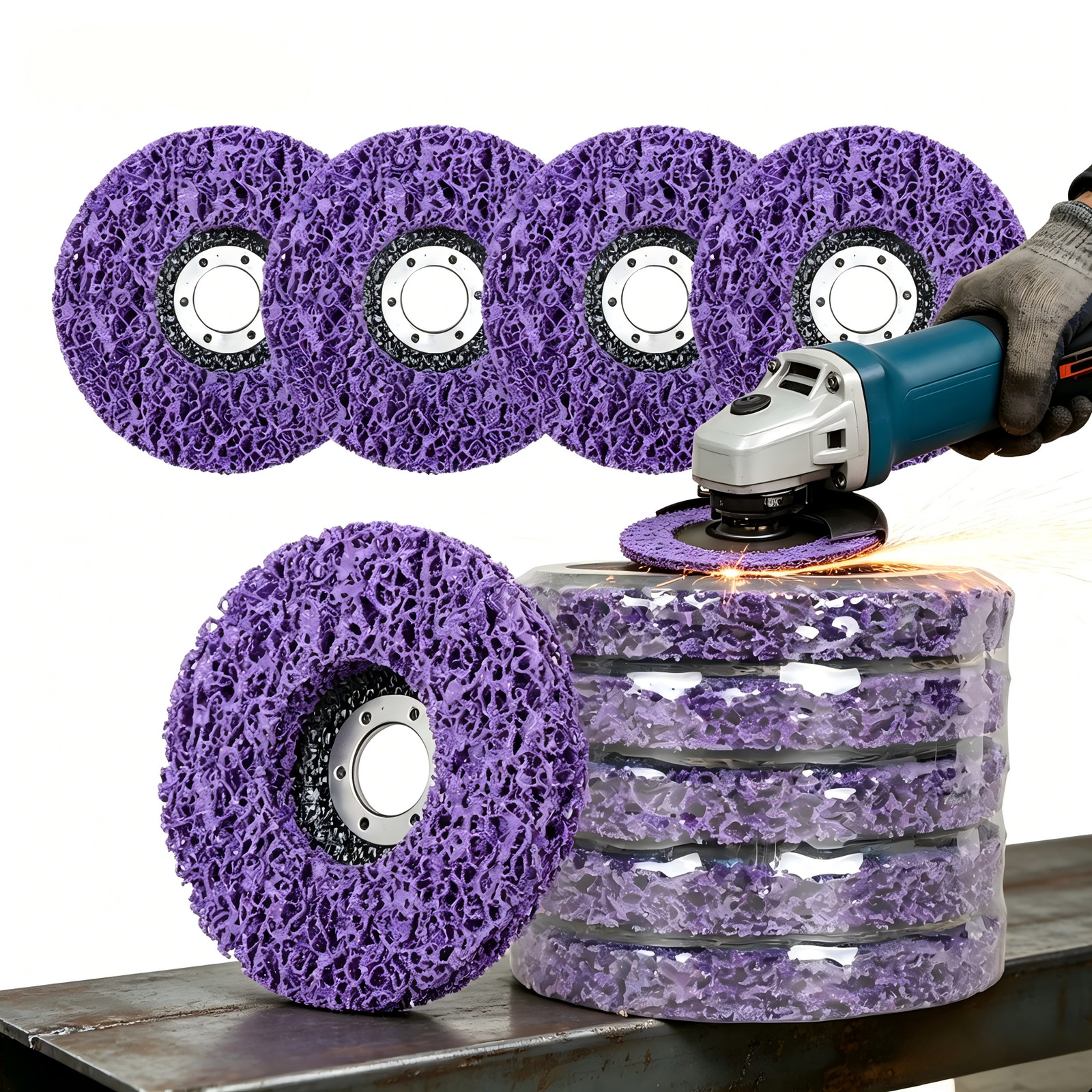 4.5″Strip Discs Rust Remover Wheel Stripping for Angle Grinder Paint Strip Wheel