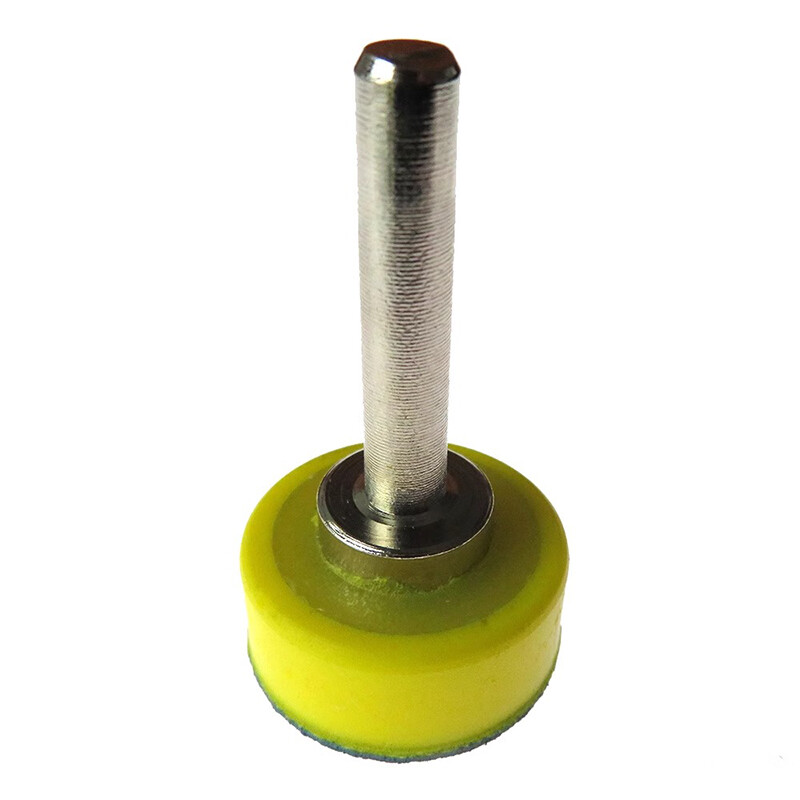 1″ 25mm Leather Backing Pads Discs M6 Thread For Drill Sanding Polishing Discs