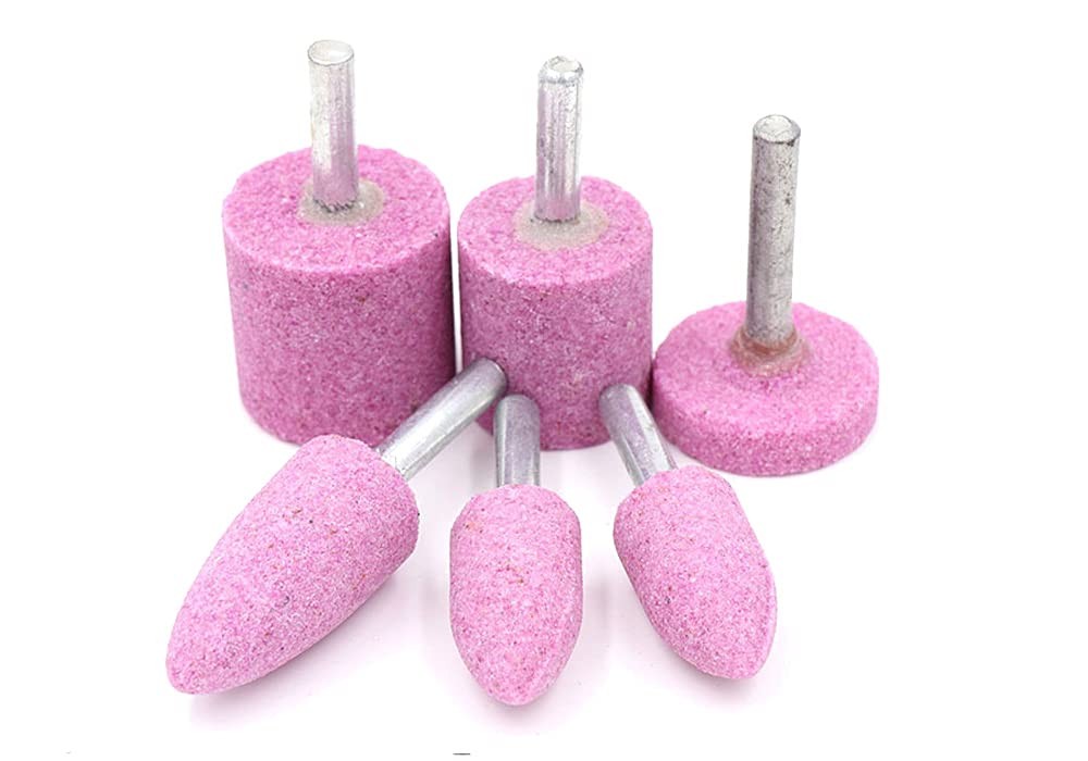 10 PCS 1/4 Inch Shank Abrasive Mounted Grinding Stone Bit Metal Tool Kit Kit
