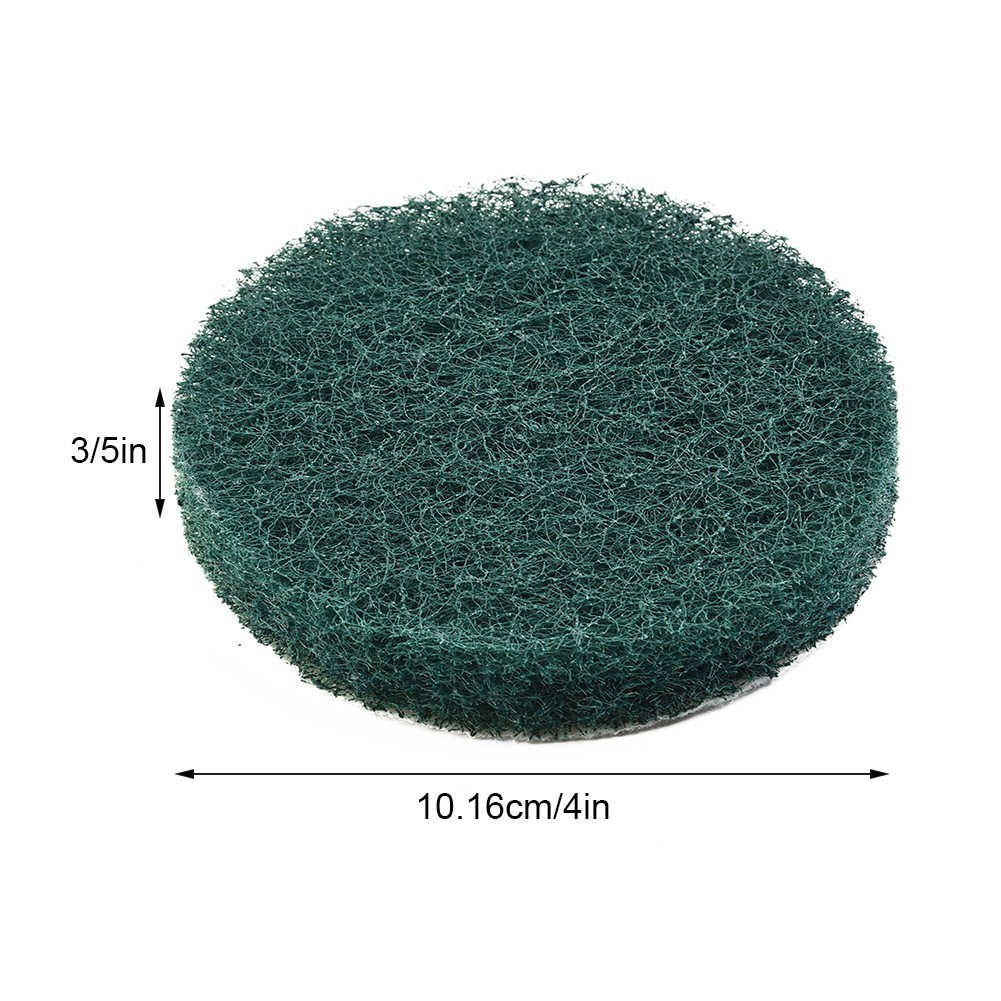6pcs Set Scouring Pad Industrial Scouring Pads Nylon Polishing Pad 4Inch