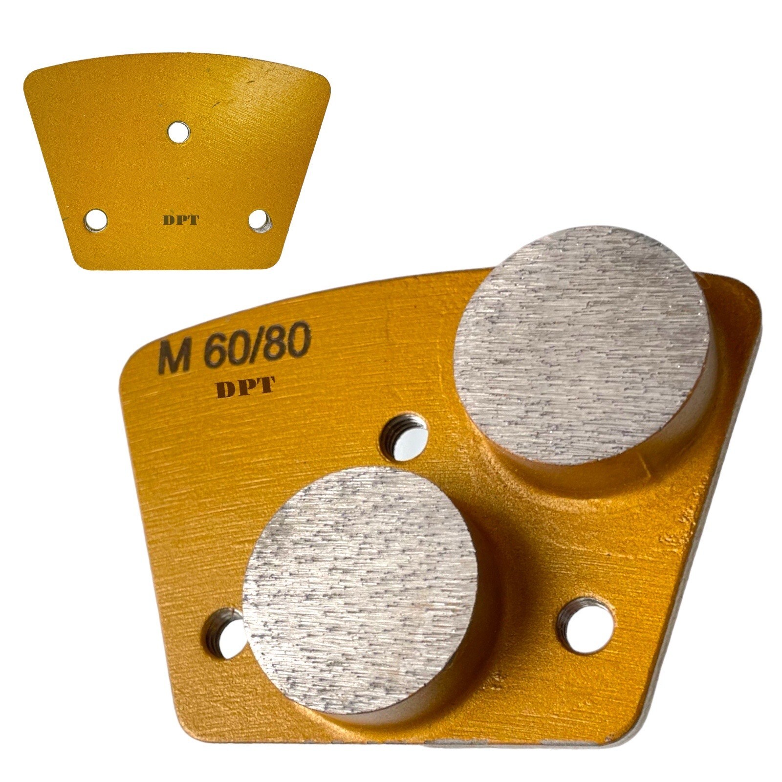 Trapezoid Grinding Discs for bolt-on Concrete Grinders Medium Bond 60 Grit