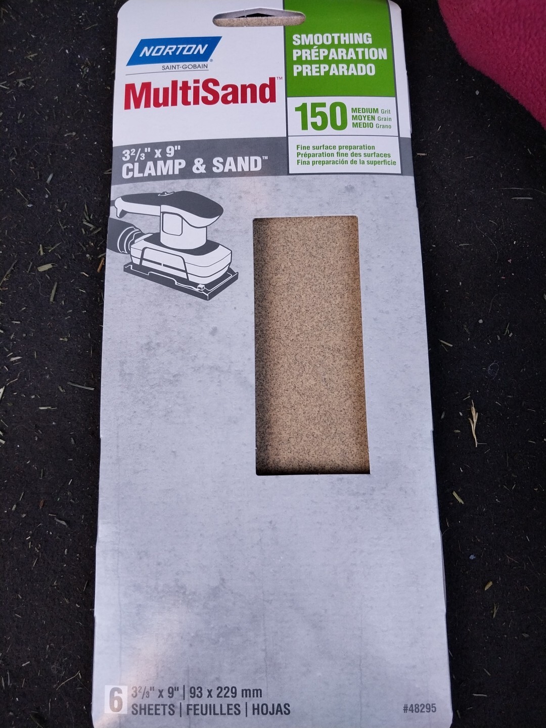 Sand Paper. 150 Grit Box Of 20 Handy Packs