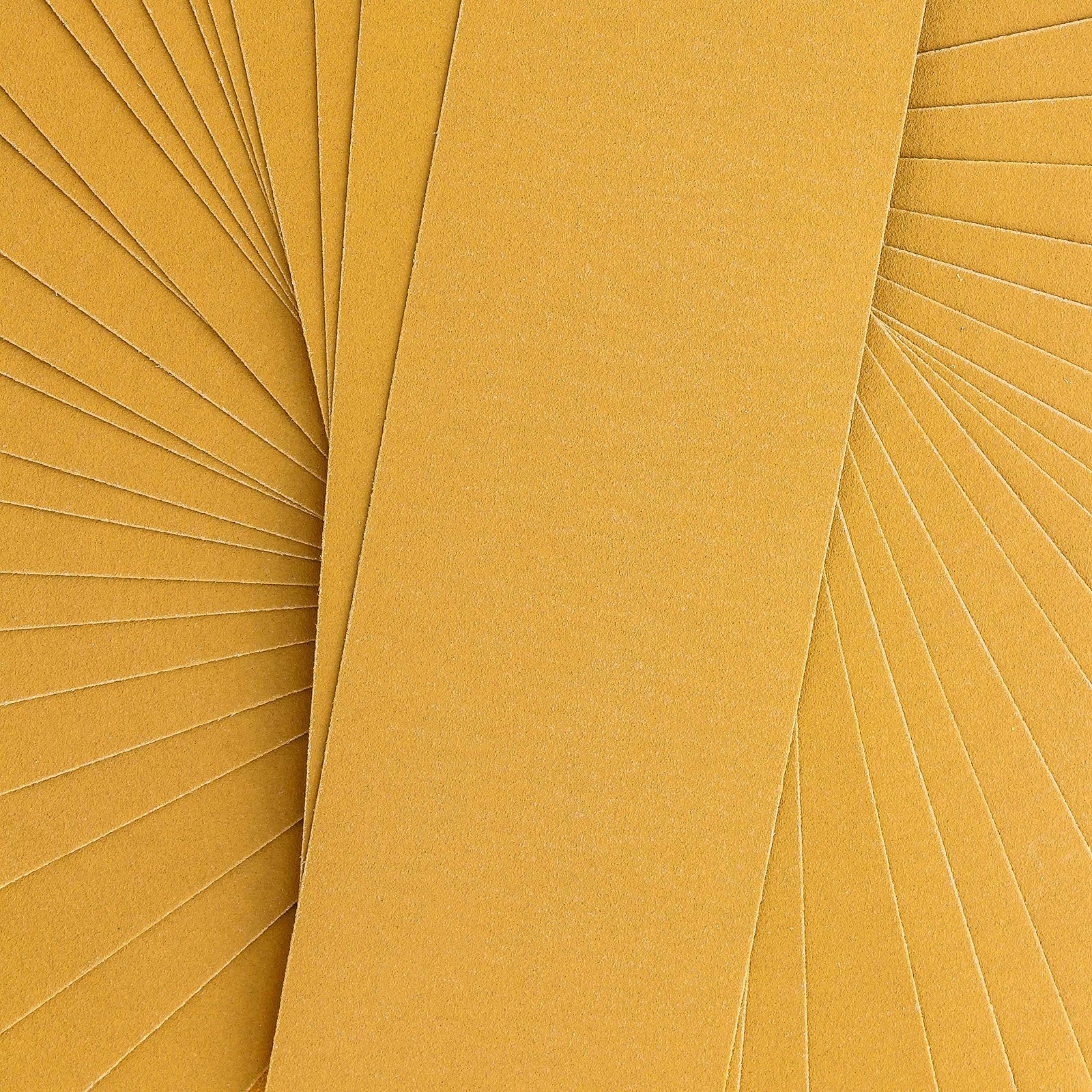 Premium 320 Grit Gold Pre-Cut PSA Longboard Sandpaper Sheets, Box of 20, 2-3/…