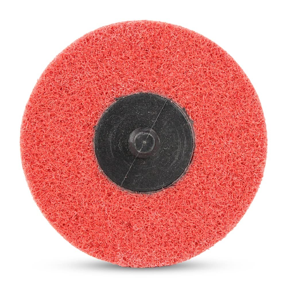 BHA Surface Preparation Quick Change Discs, 3 Inch – 10 Pack (Red (Fine))
