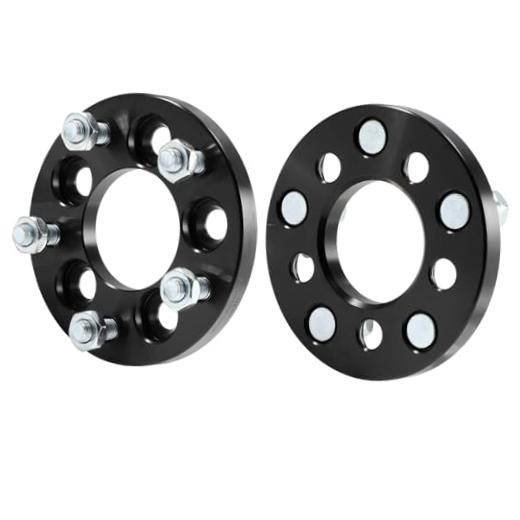 pcs 5×100 to 5×114.3 Wheel 5×100 or 5×114.3-M12x1.5-15mmthick -67.1mm 2 Black