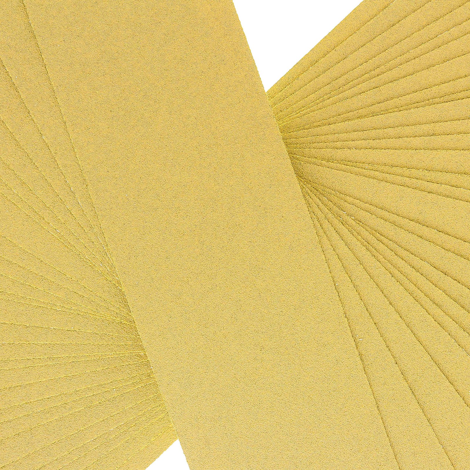 Premium 80 Grit Gold Pre-Cut PSA Longboard Sandpaper Sheets, Box of 20, 2-3/4…