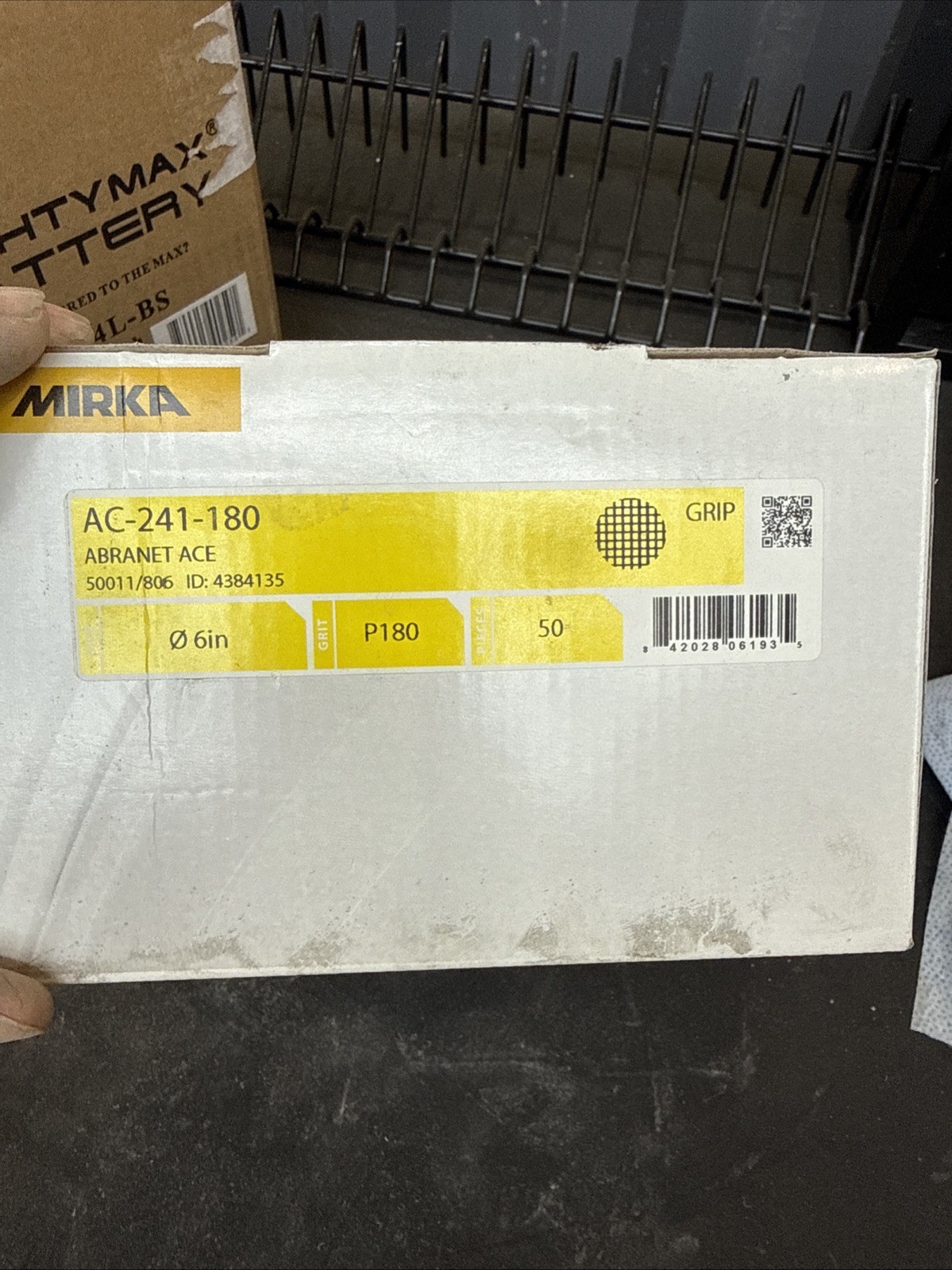 Mirka AC-241-180 Abranet Ace 6-inch Grip Disc