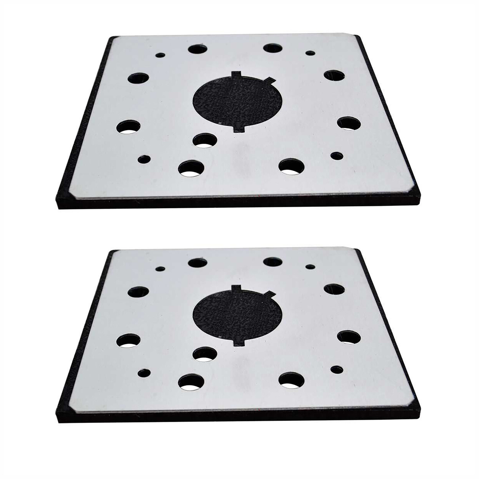 For Dewalt DW411 BD5000 2PCS 1/4″ Square 10 Holes Sander Pad and Backing Plate